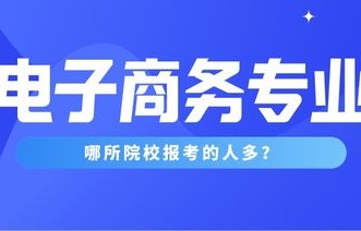 考研电子商务专业有哪些